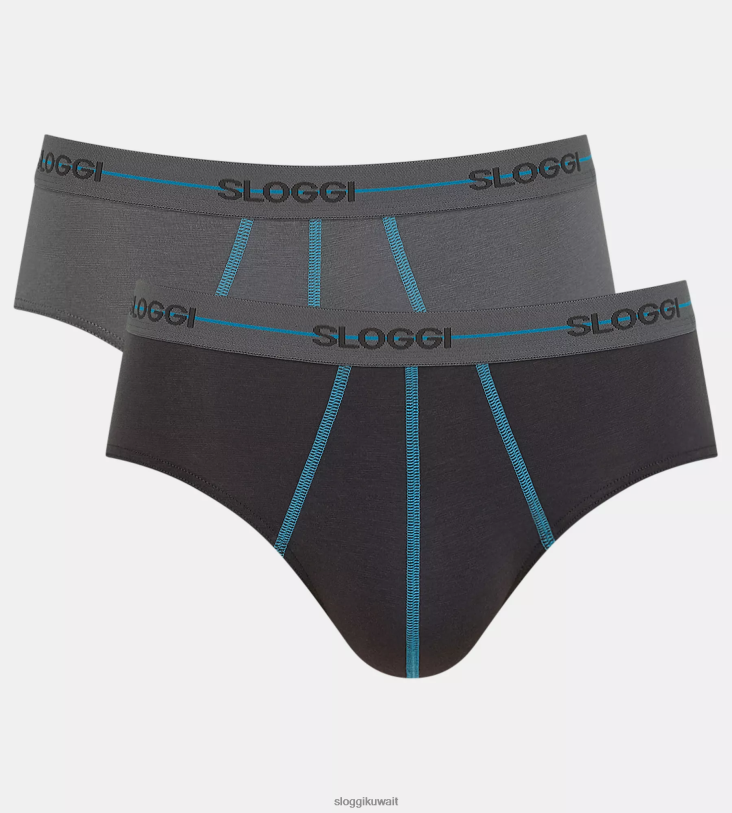 ثياب داخلية sloggi بدء ملخصات ميدي رجال بني - مزيج فاتح Z6Z2B843