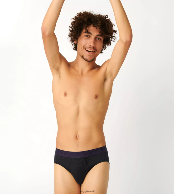ثياب داخلية sloggi ملخصات ميدي باردة من أي وقت مضى رجال الأزرق - مزيج الظلام Z6Z2B865