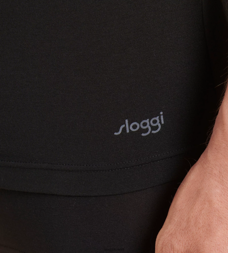 ملابس مريحة | sloggi أعلى خزان لينة من أي وقت مضى رجال أسود Z6Z2B888