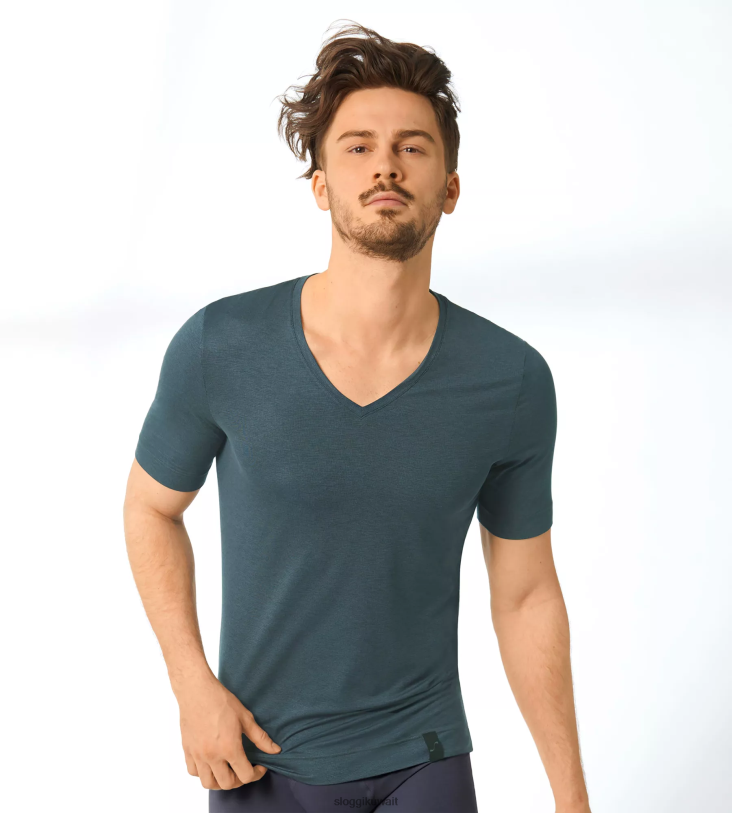 ملابس مريحة | sloggi تي شيرت راقي رجال مزيج أسود Z6Z2B906