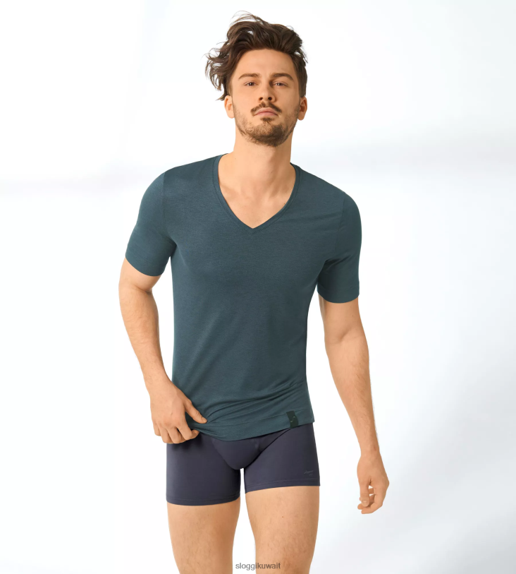 ملابس مريحة | sloggi تي شيرت راقي رجال مزيج أسود Z6Z2B906
