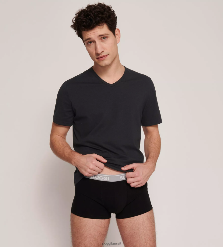 ملابس مريحة | sloggi اذهب قميص دبابة أعلى رجال أسود Z6Z2B922