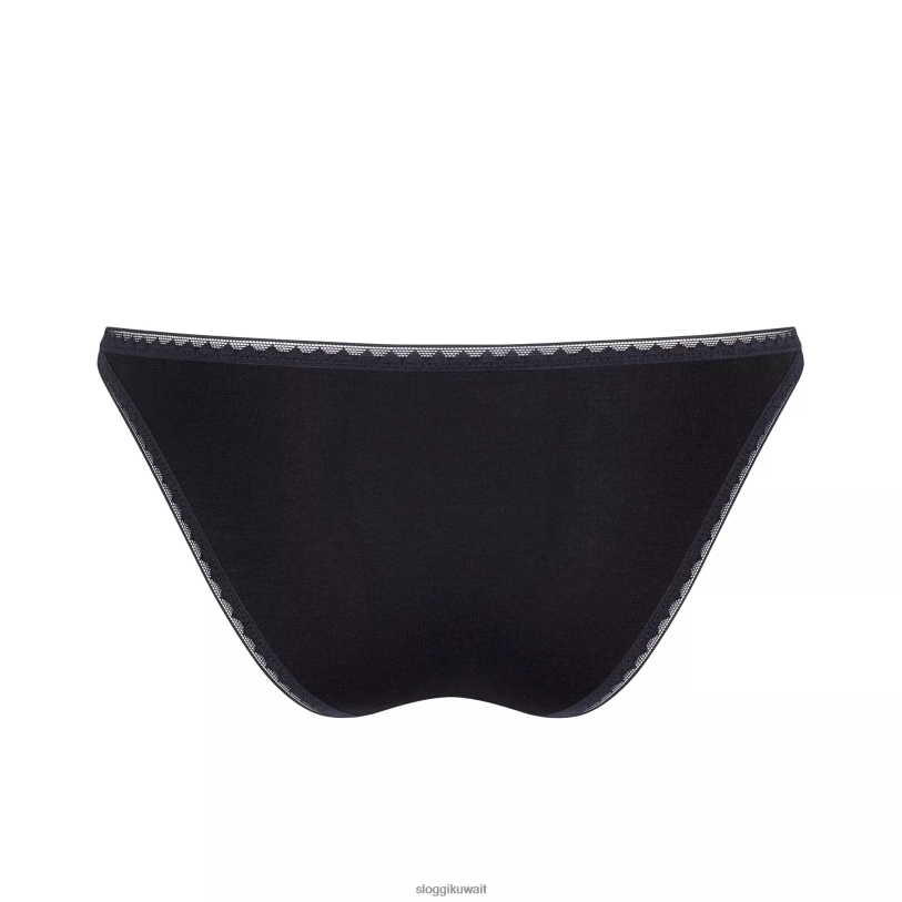 كلسون | sloggi اذهب إلى كلسون صغير نحيف أسود Z6Z2B93