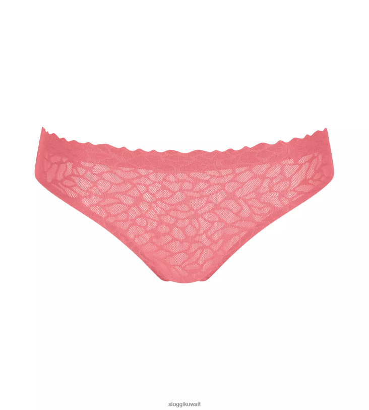 كلسون | sloggi ملابس داخلية برازيلية من الدانتيل بدون ملمس نحيف وردة الصحراء Z6Z2B97