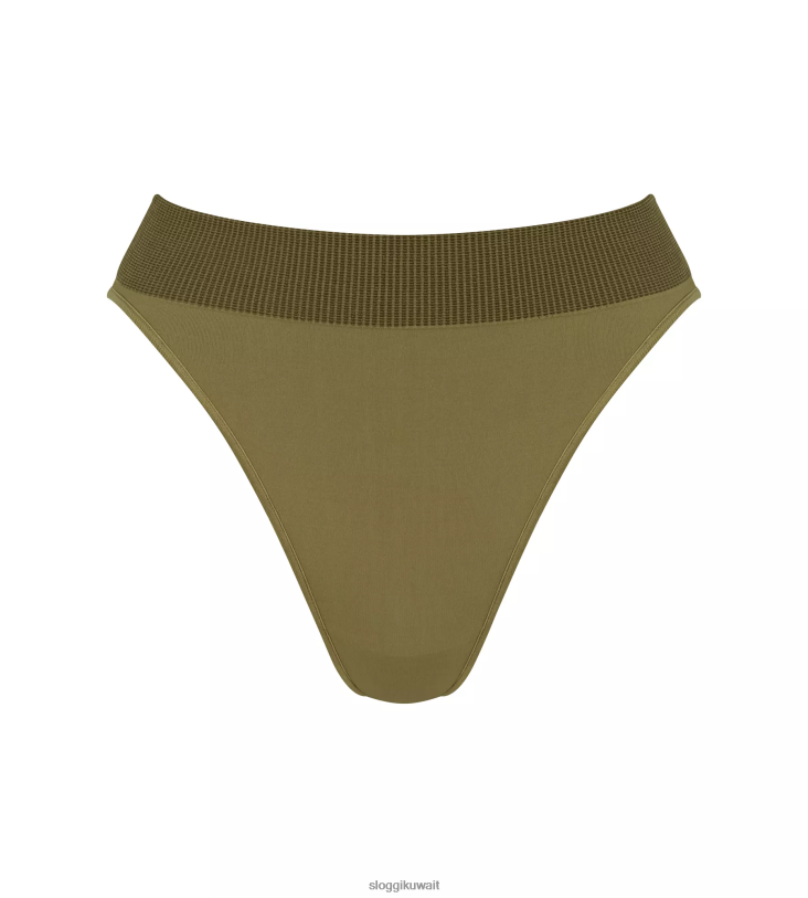 كلسون | sloggi من أي وقت مضى غرست cbd كلسون Highleg نحيف زيتون مارتيني Z6Z2B471