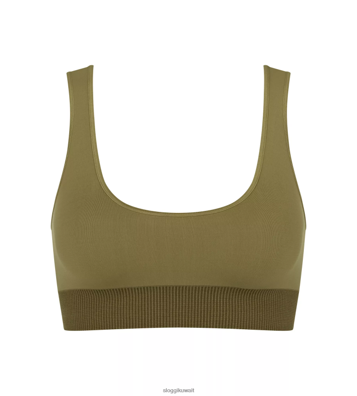 حمالات الصدر | sloggi من أي وقت مضى غرست حمالة الصدر cbd نحيف زيتون مارتيني Z6Z2B476